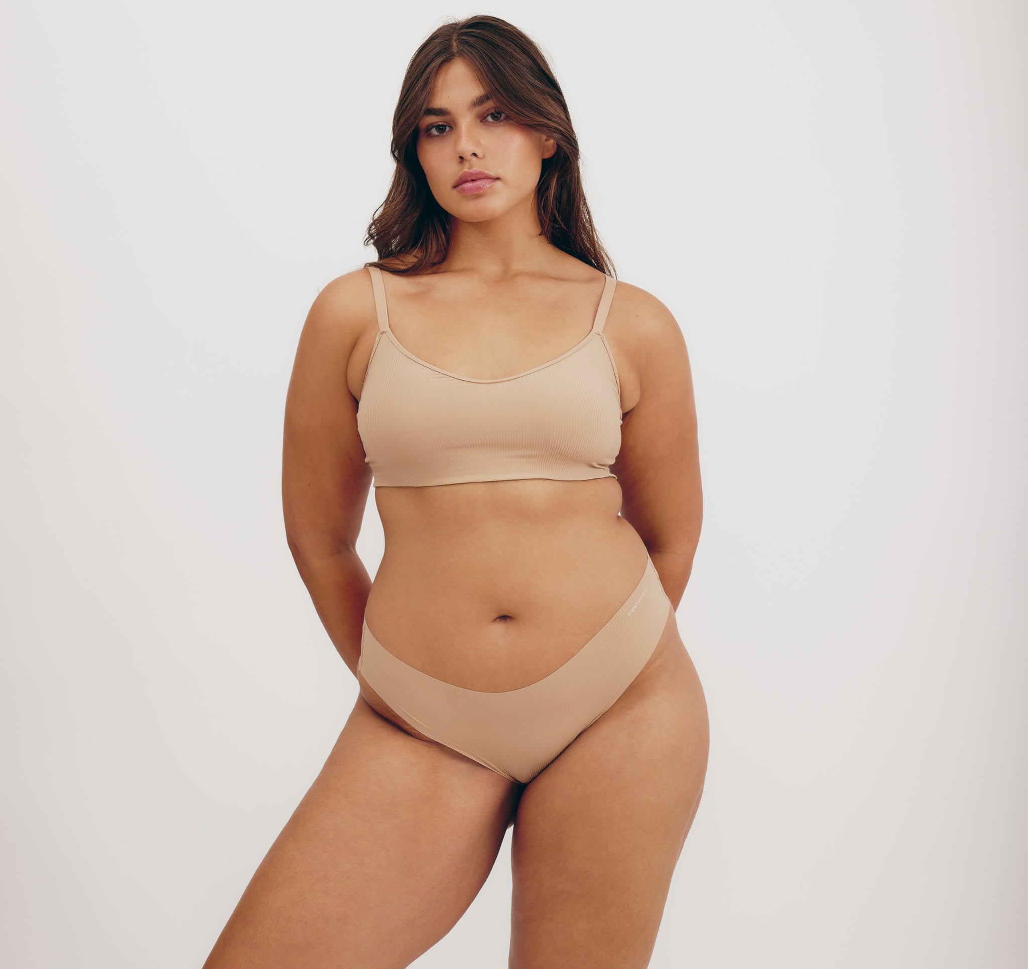 RECYCLED NYLON<br>Naked Rib Bralette