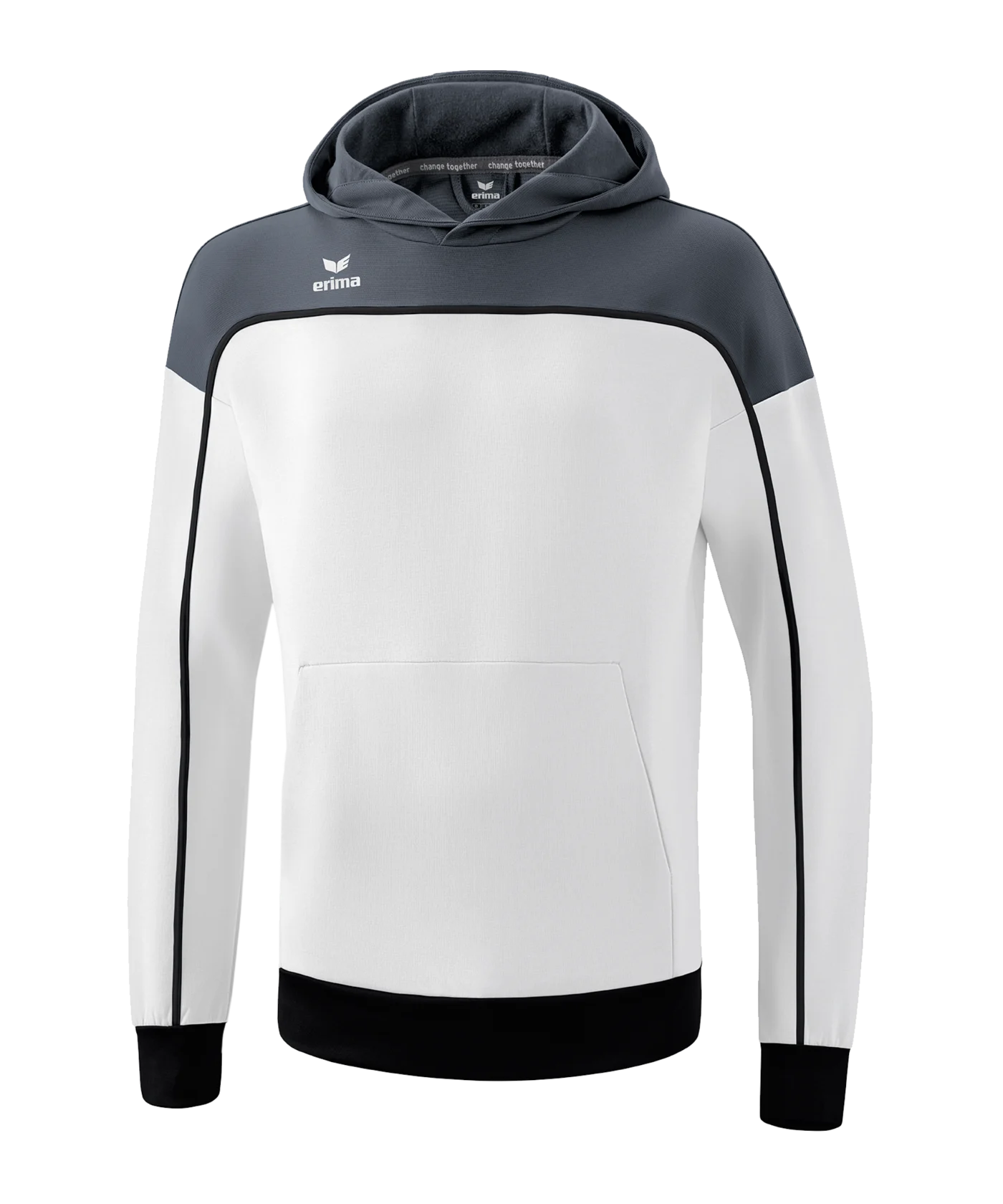 Erima Change by Hoody Weiss Grau