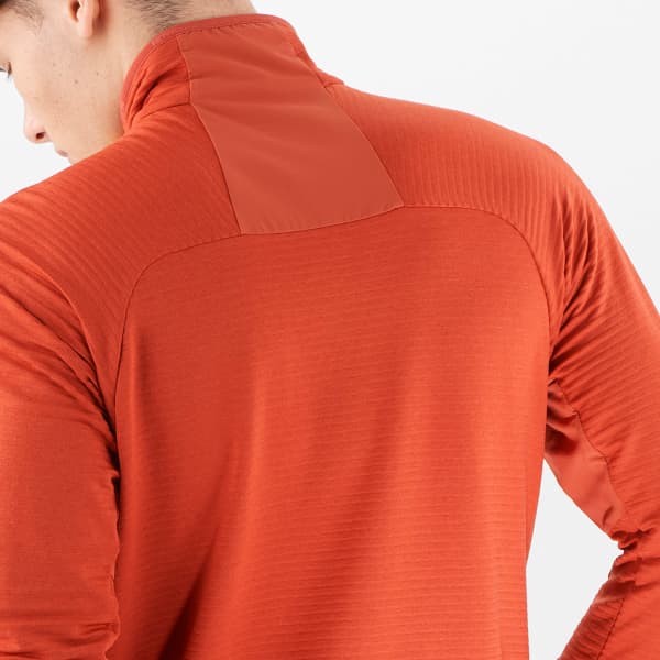 Veste polaire SALOMON ESSENTIAL LTWARM FZ M BOSSA NOVA