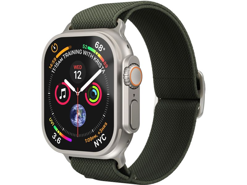 Vonmählen Armband Classic Nylon Loop Apple Watch 42/44/45/4 Armband für Apple Watch 42/44/45/49 mm