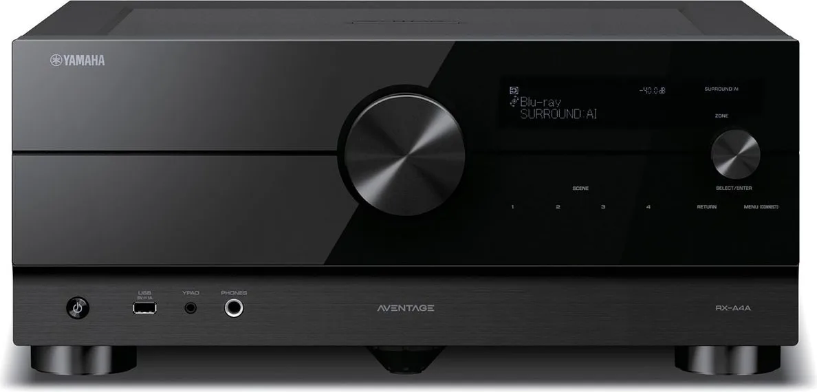 Yamaha Aventage RX-A4A   MusicCast 20 Noir (la paire) Amplis home-cinéma