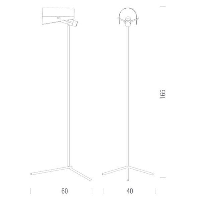 Nemo Claritas vloerlamp