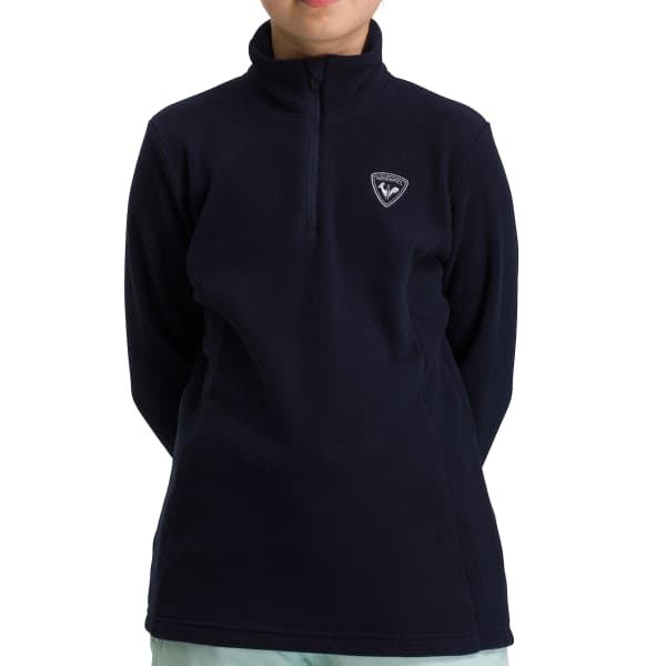 Sweat polaire ROSSIGNOL GIRL 1/2 ZIP FLEECE ECLIPSE