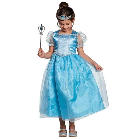 Mottoland Kinderkostüm Prinzessin Elli blau Größe 104