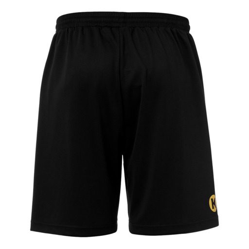 Shorts Curve Preto/dourado Kempa