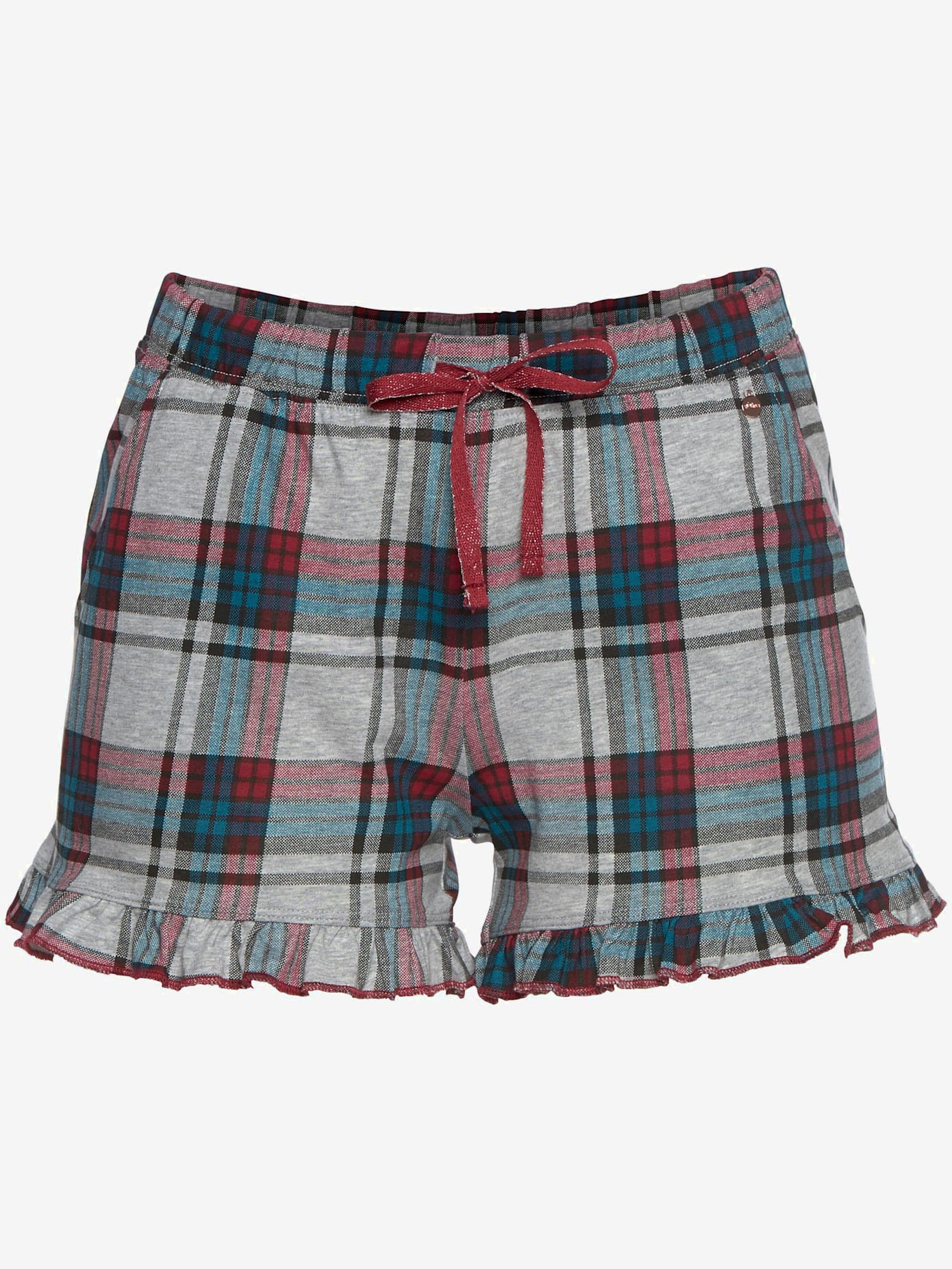 Short de nuit short à motifs