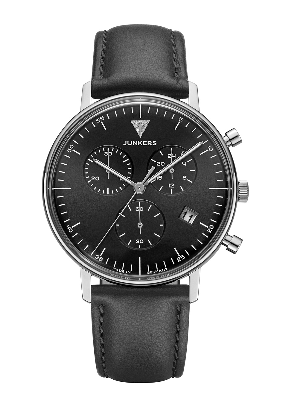Junkers Bauhaus Chronograph Schwarz 9.12.01.02