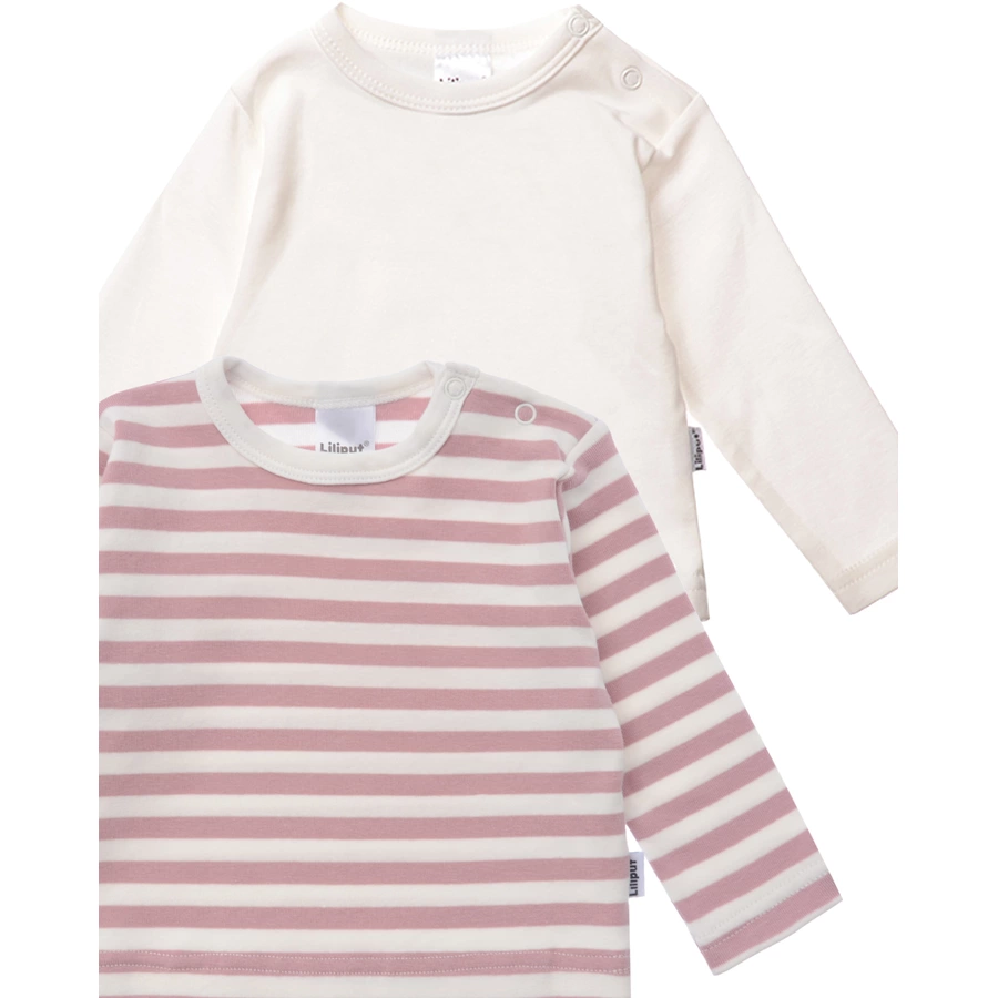 Liliput Langarmshirt rosa-weiss