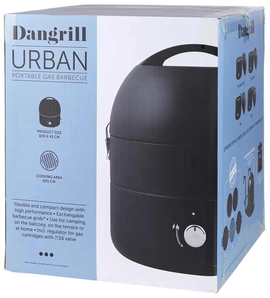 Dangrill Urban gasgrill - bærbar