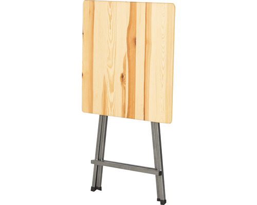 Staande tafel, grenen, 80 x 80 x 118 cm, natuurlijke afwerking