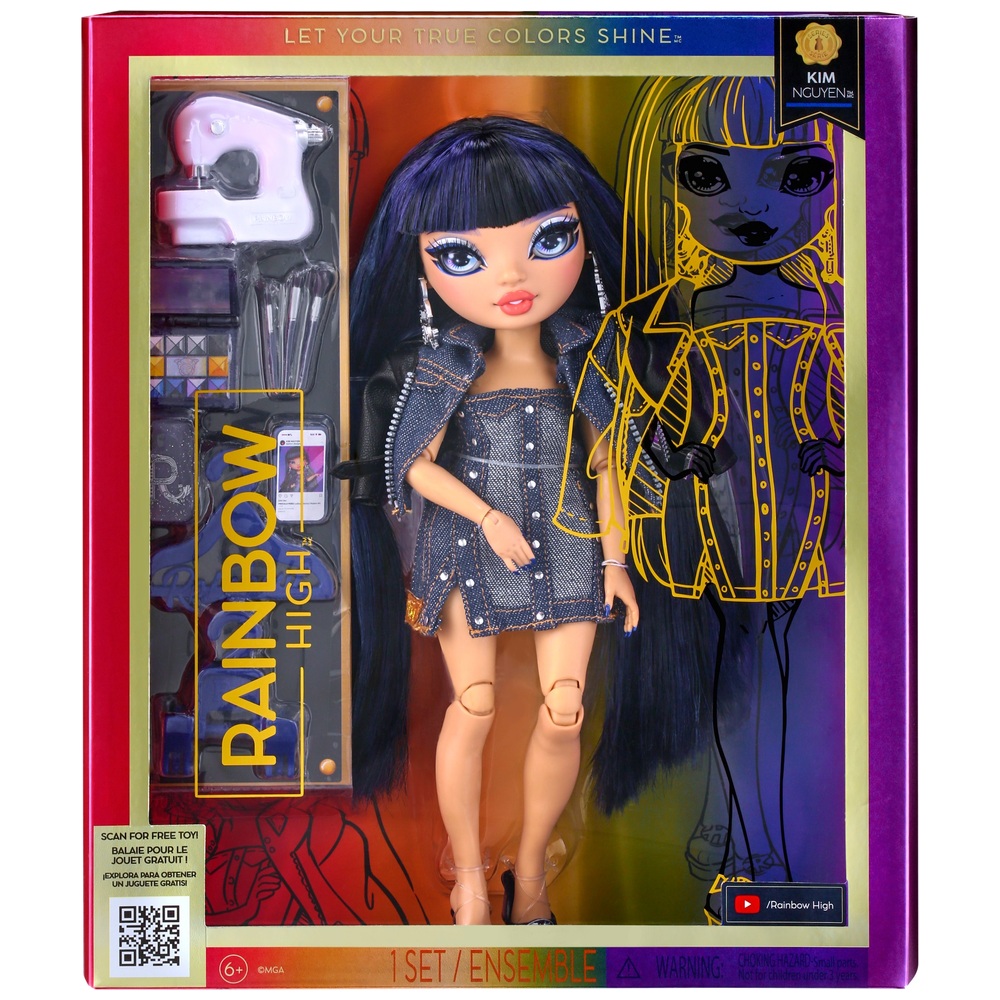 Rainbow High Fashion Doll Serie 5 - Kim Nguyen (Blau)