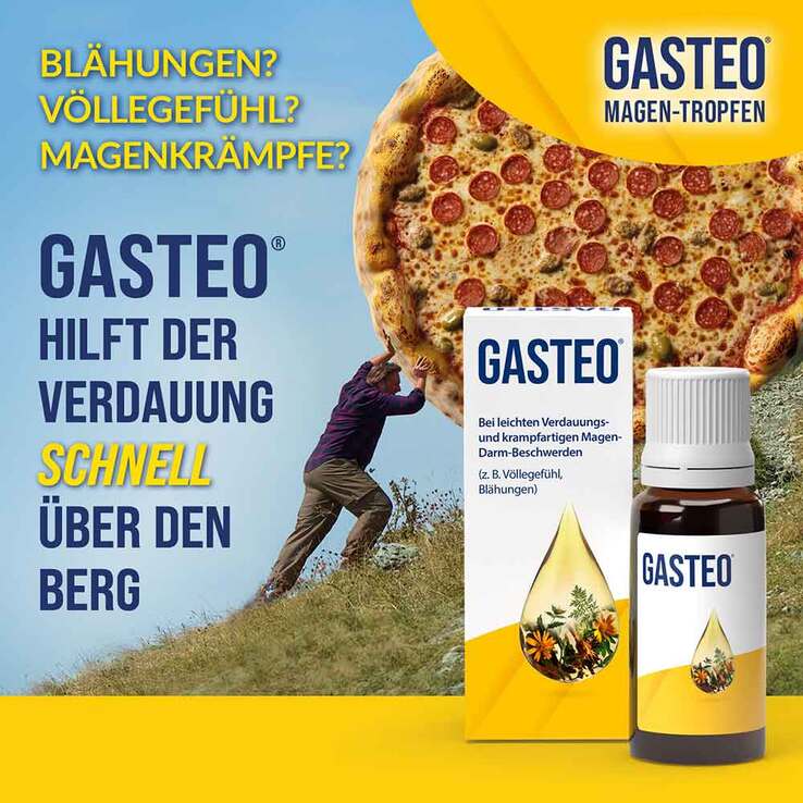 GASTEO Tropfen bei Magen-Darm-Beschwerden, 20 ml