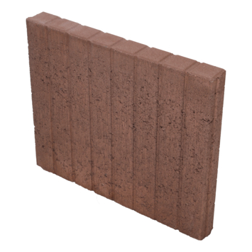 Stonewish palissade quadroband 6 x 40 x 50 cm beton bruin