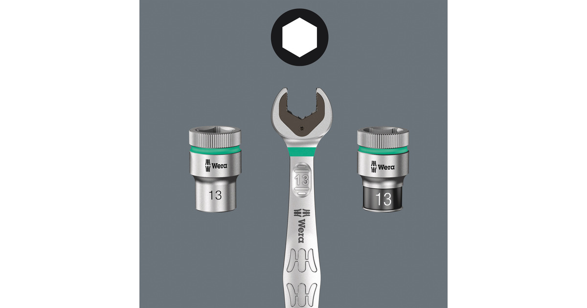 WeraTool-Check Combi 1, 40‑delig bitset  (Zwart/groen)