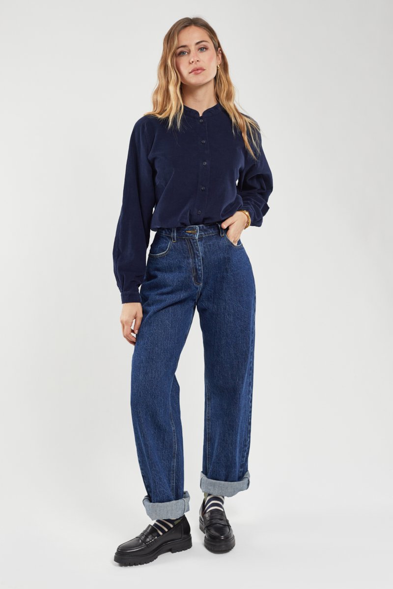 Chemise en velours - coton