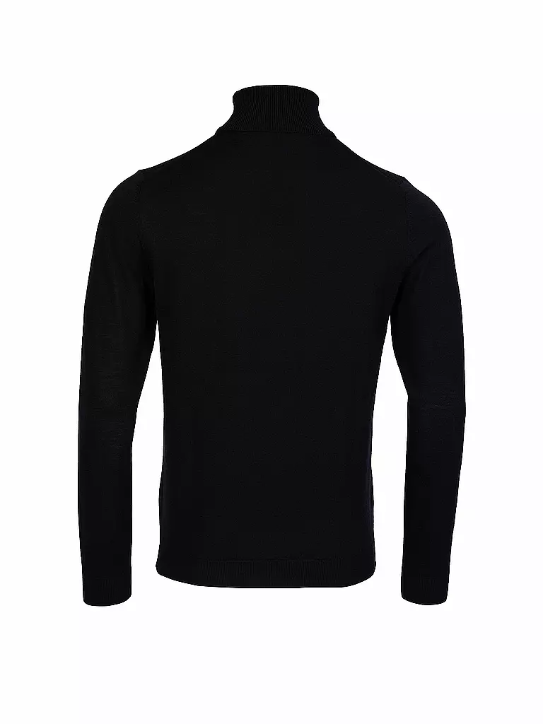 ROY ROBSON Rollkragenpullover blau