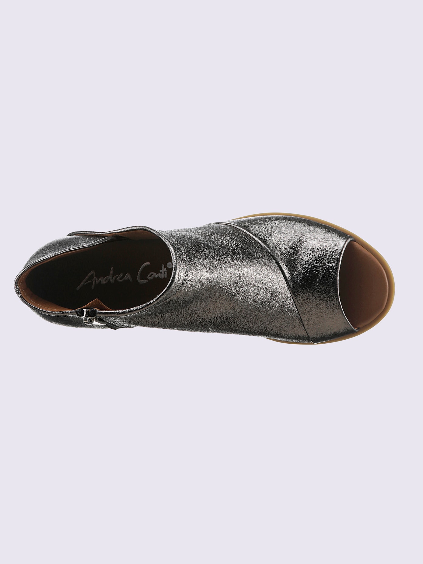 Sandales cuir nappa de vache