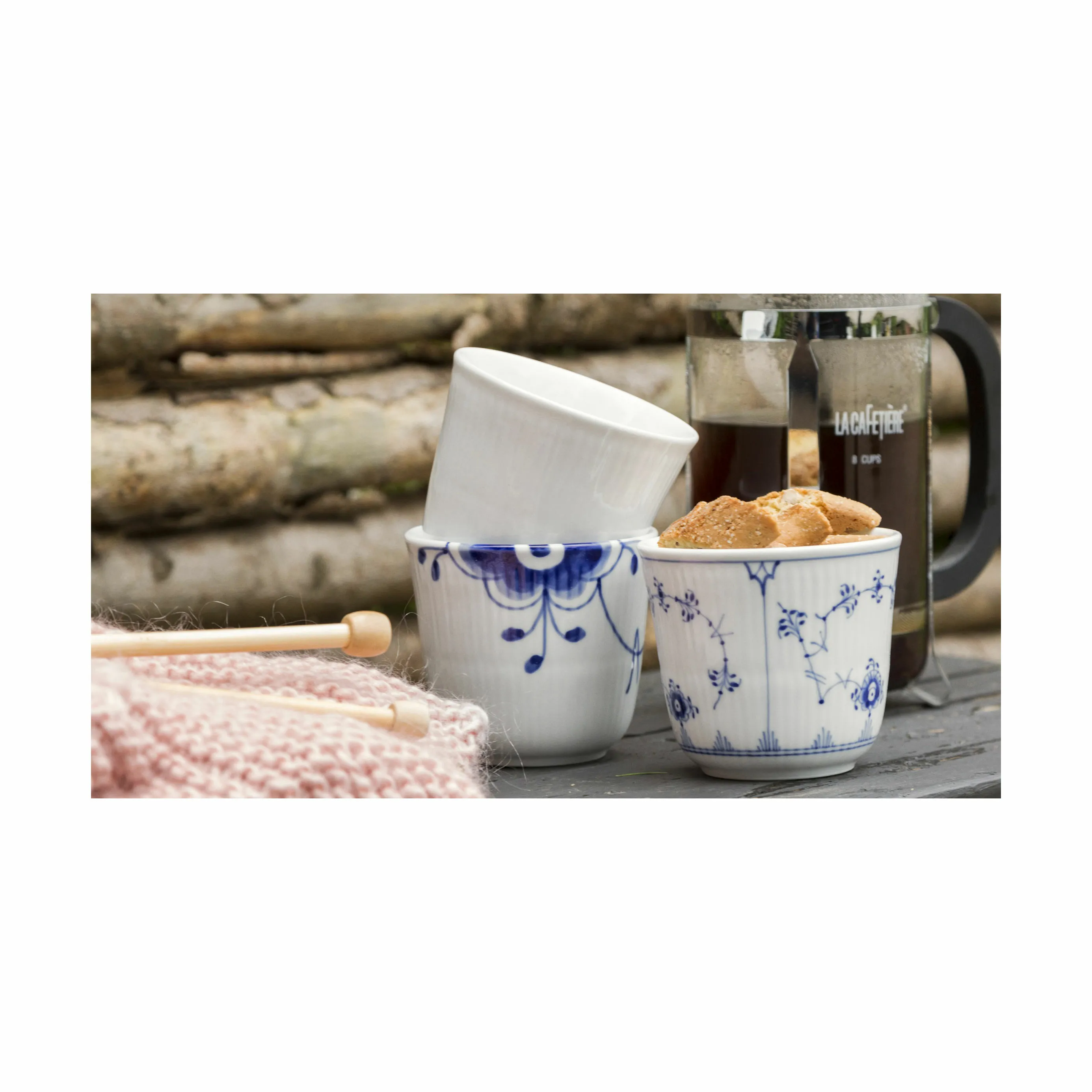 Royal Copenhagen History Mix Krus - 3 stk.