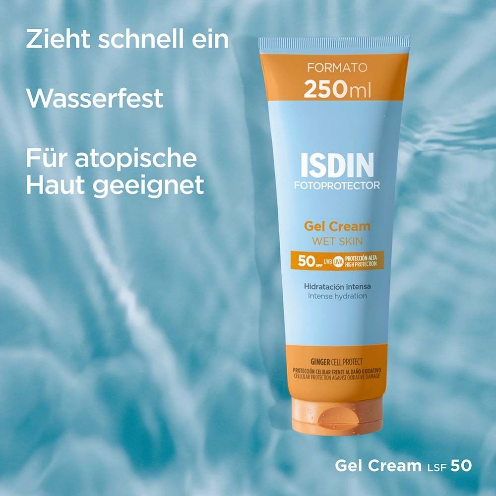 ISDIN Sonnenschutz Gel Cream WET SKIN LSF30 Gesicht und Körper