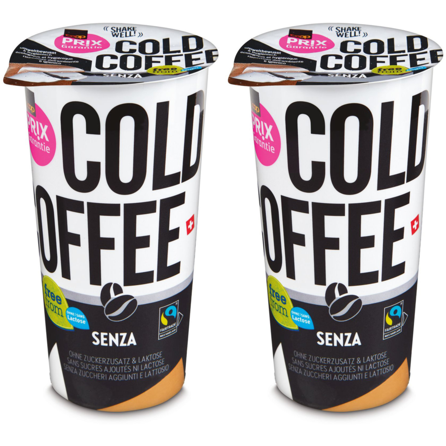 Prix Garantie Caffé Senza 2x 330ml