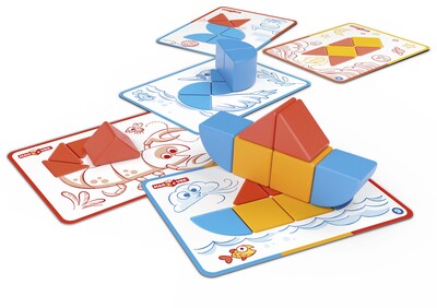 Geomag Magicube Kort og Klosser 16 Brikker