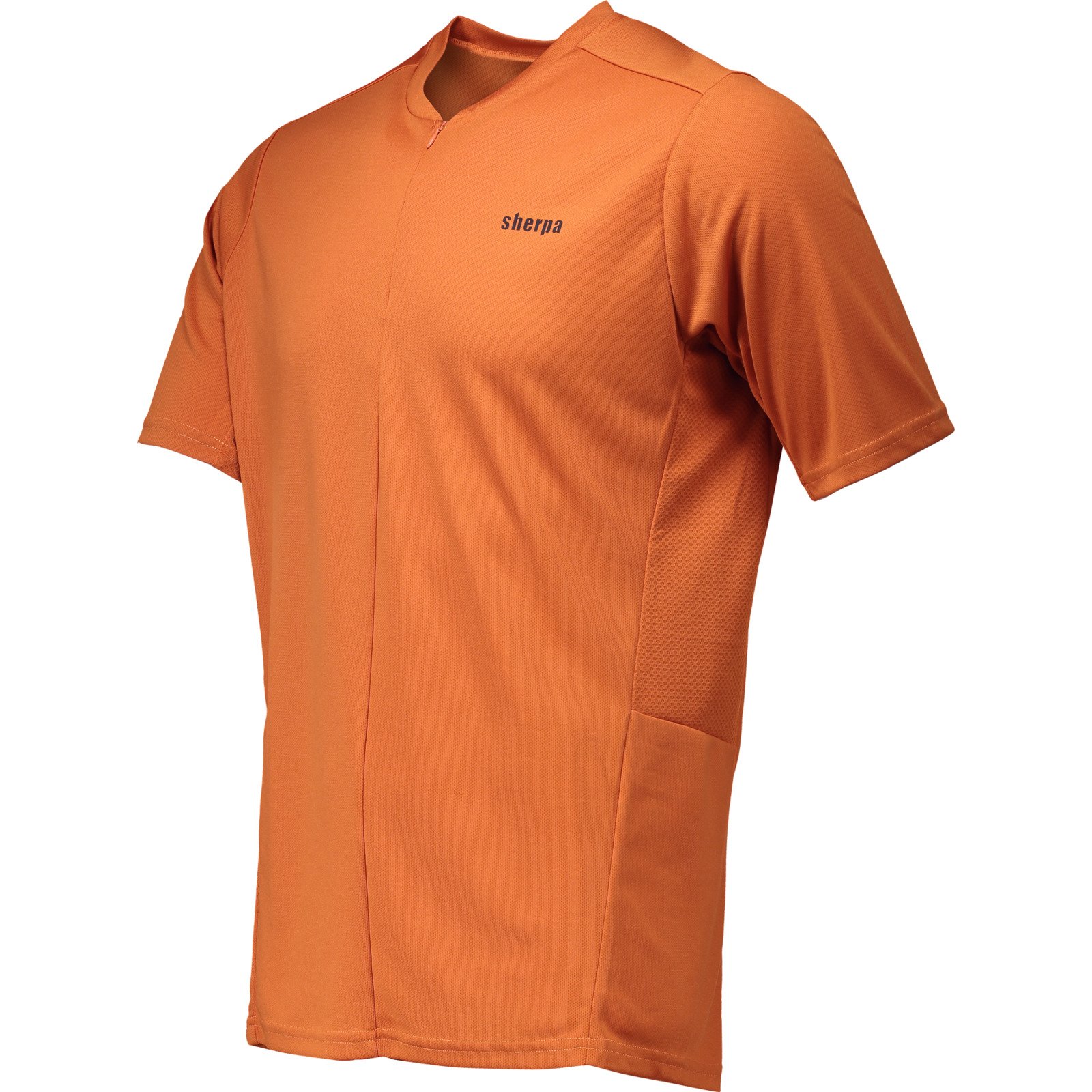 Sherpa Herren-Velotrikot Phok L, dunkelorange