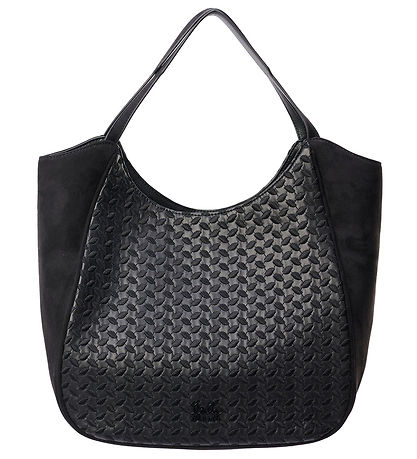 Lala Berlin Shopper - Mar - Heritage-Stickerei Black
