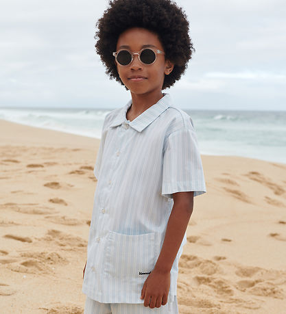 Liewood Set - Leona - Stripe Rein Sky/Creme De La Creme