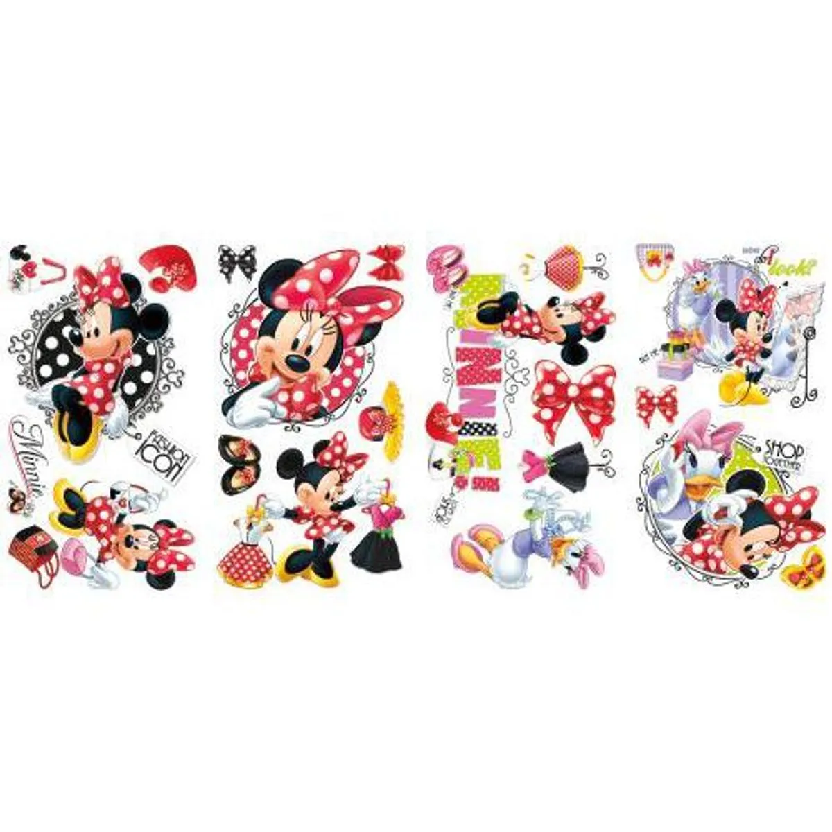TheDecoFactory Disney Minnie Aime le Shopping - Stickers