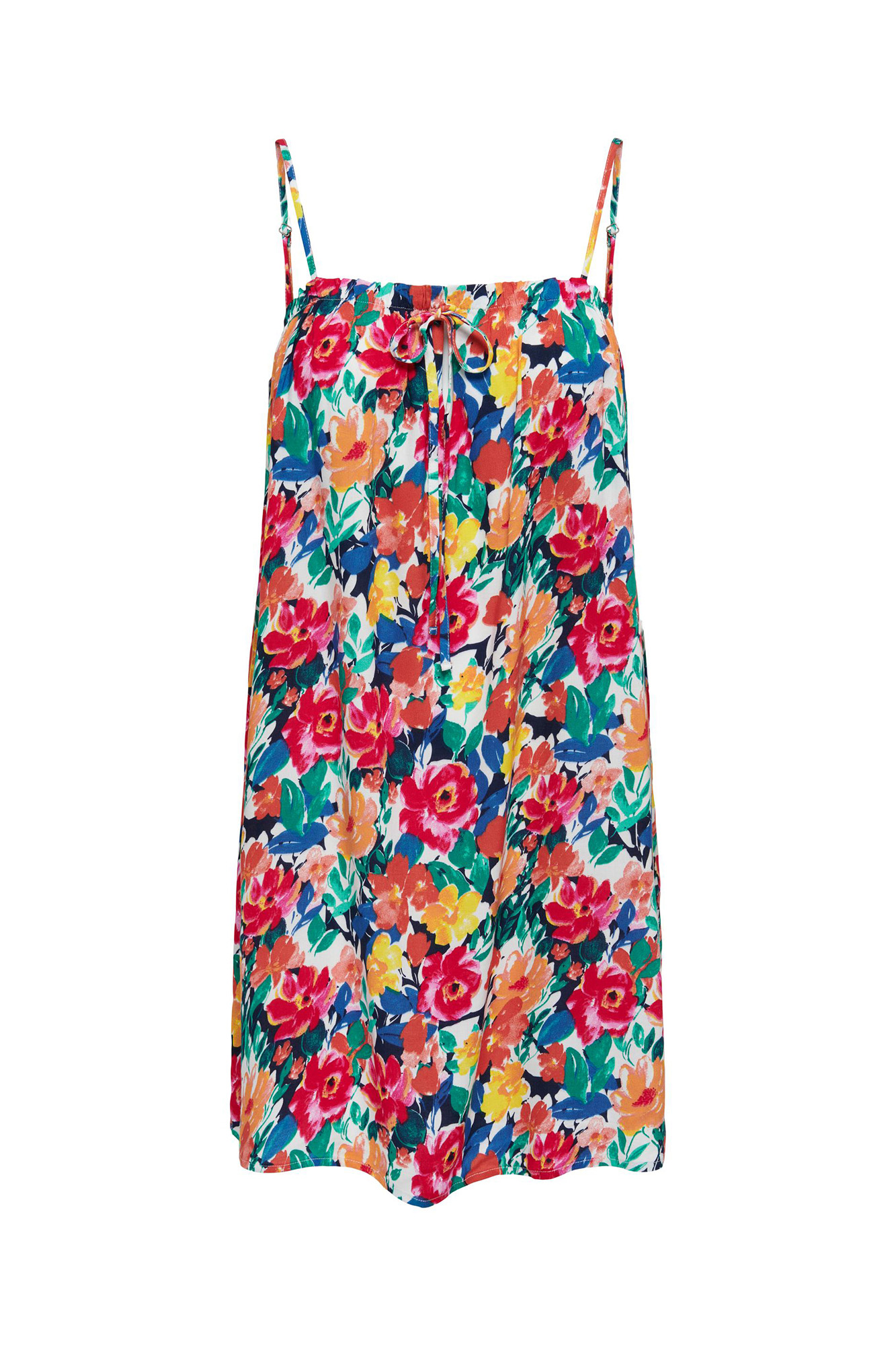 Vestido curto sem mangas