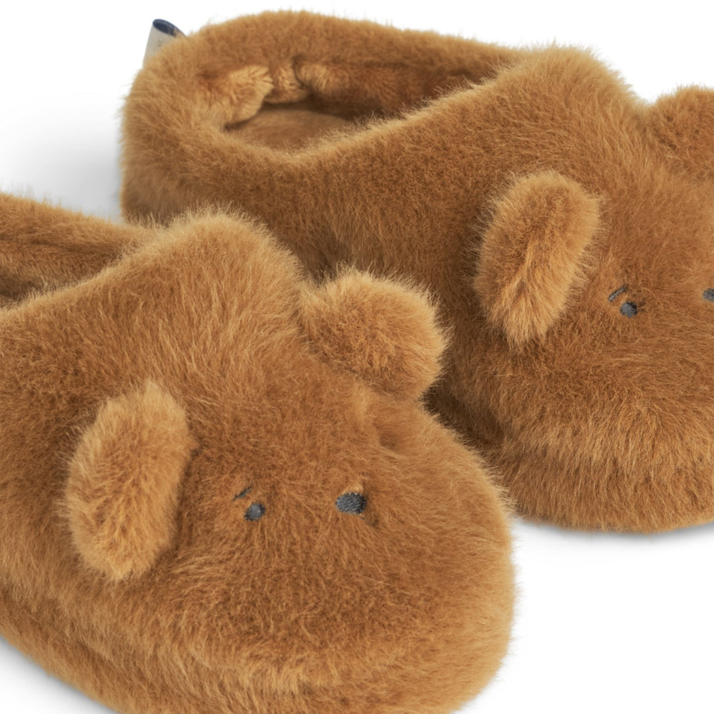 Køb LIEWOOD Golden Caramel Aviaja Bear Hjemmesko