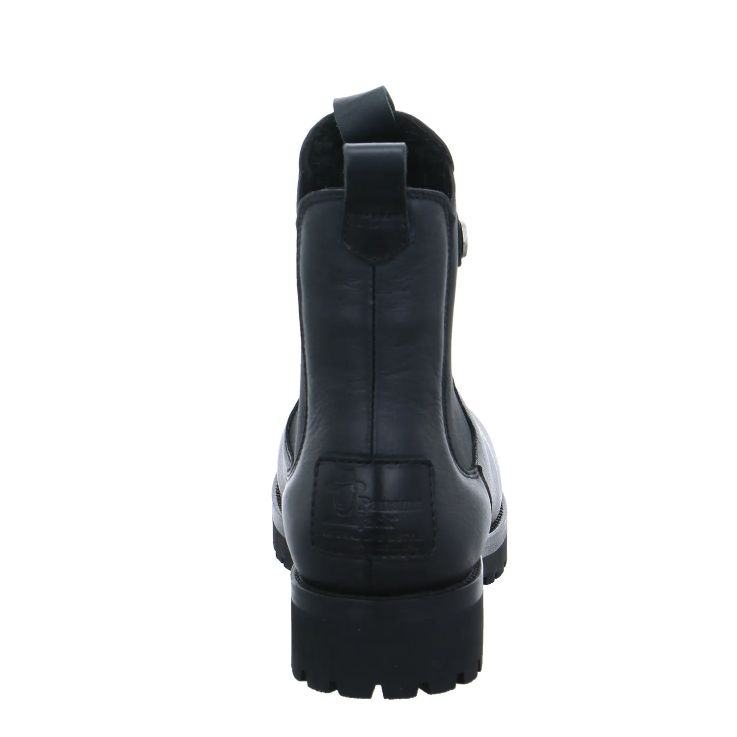 PANAMA JACK Boot Schwarz Leder  mit Lammfell-Futter