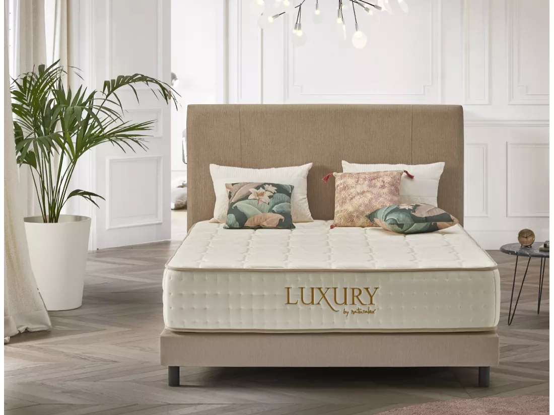 Naturalex - Luxury à ressorts ensachés 160x200 cm - Épais 30 cm - Visco Thermorégulateur - Tissu Premium - Confort - Haute Qualité - Respirabilité optimale