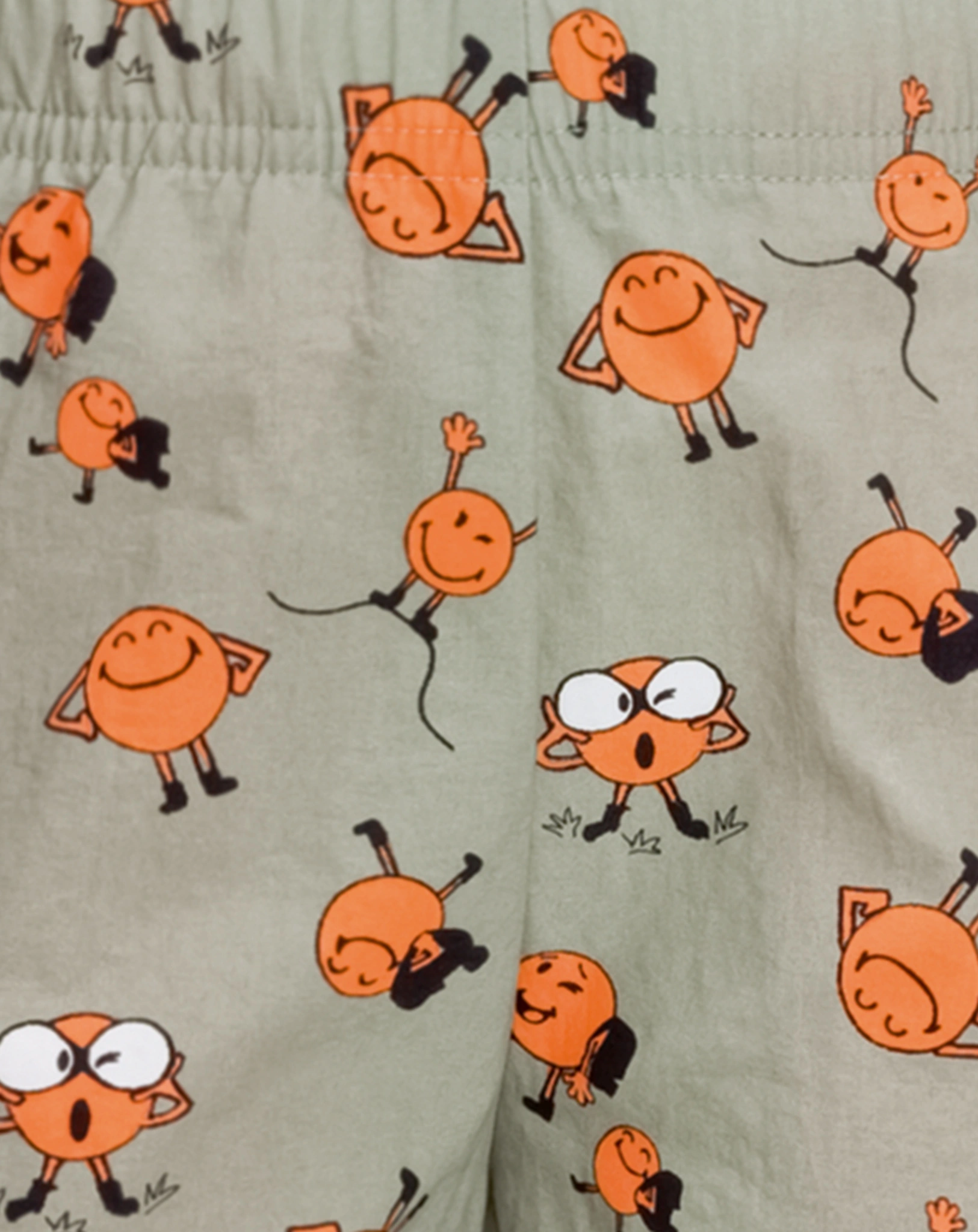 Shorts SMILEYWORLD in mint leaf