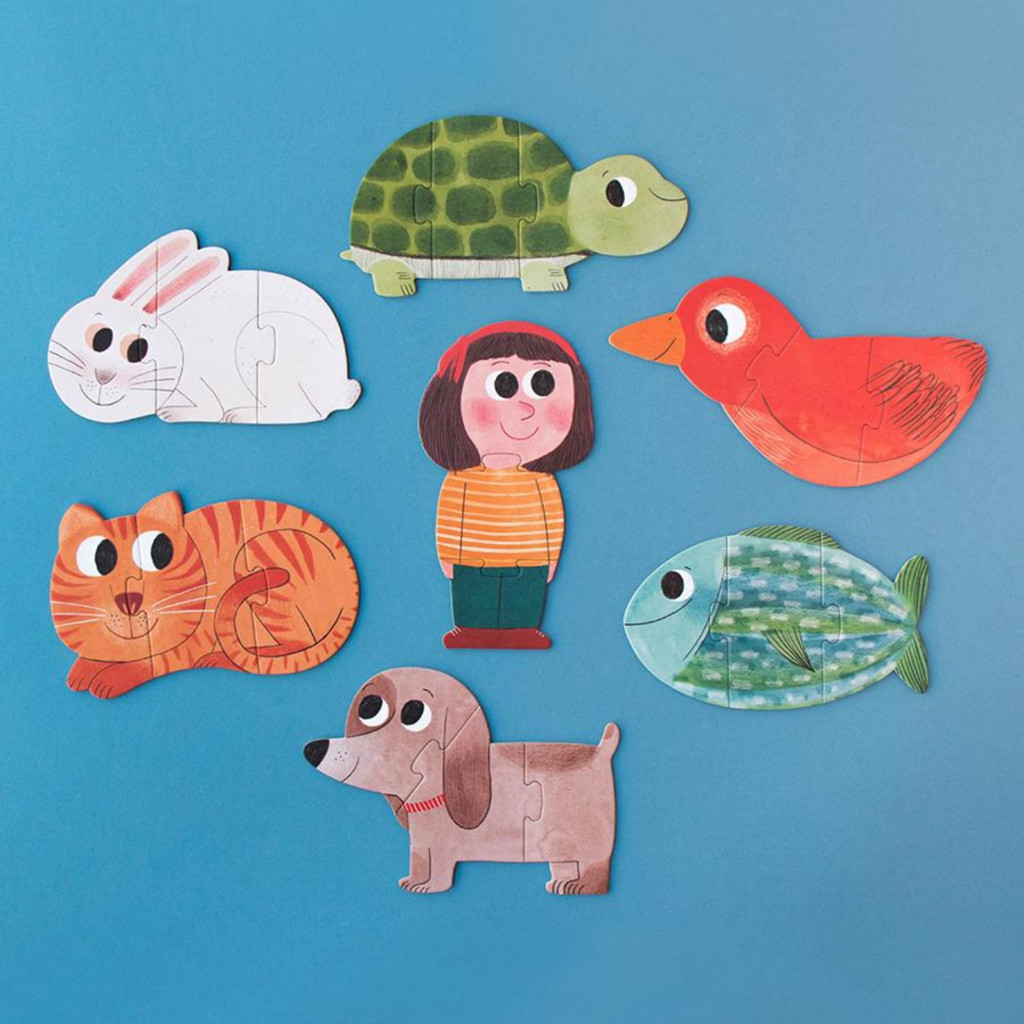 Puzzle - I Love My Pets - 21 pièces