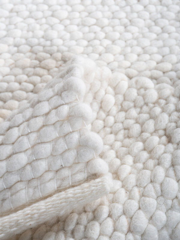 Vloerkleed Stone white 200x280 cm