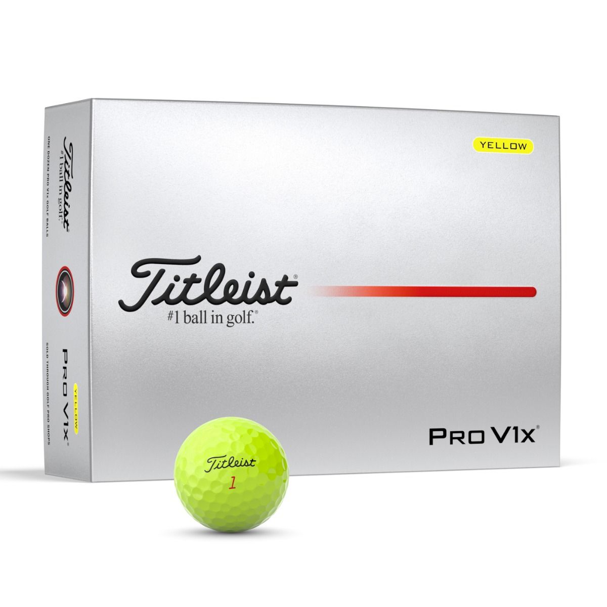 Pro V1x Golfball Gul