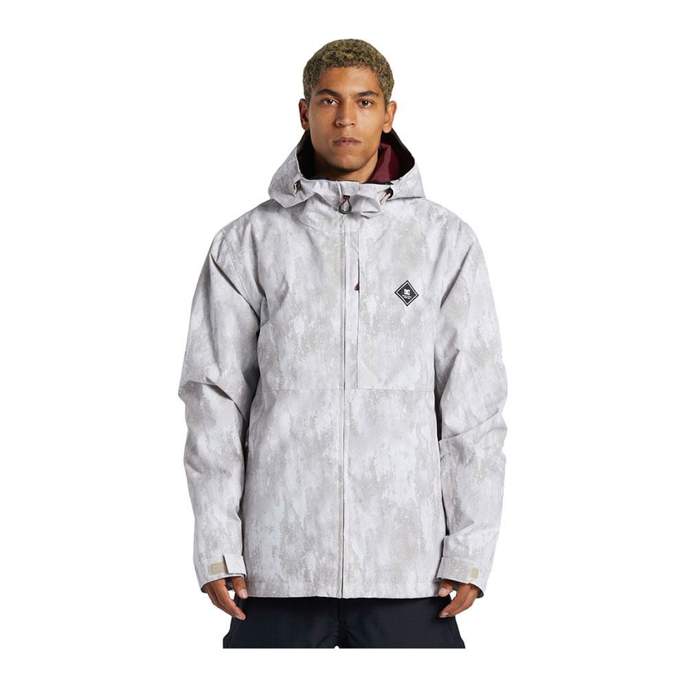 DC Shoes BASIS PRINT - Veste ski Homme sand stone