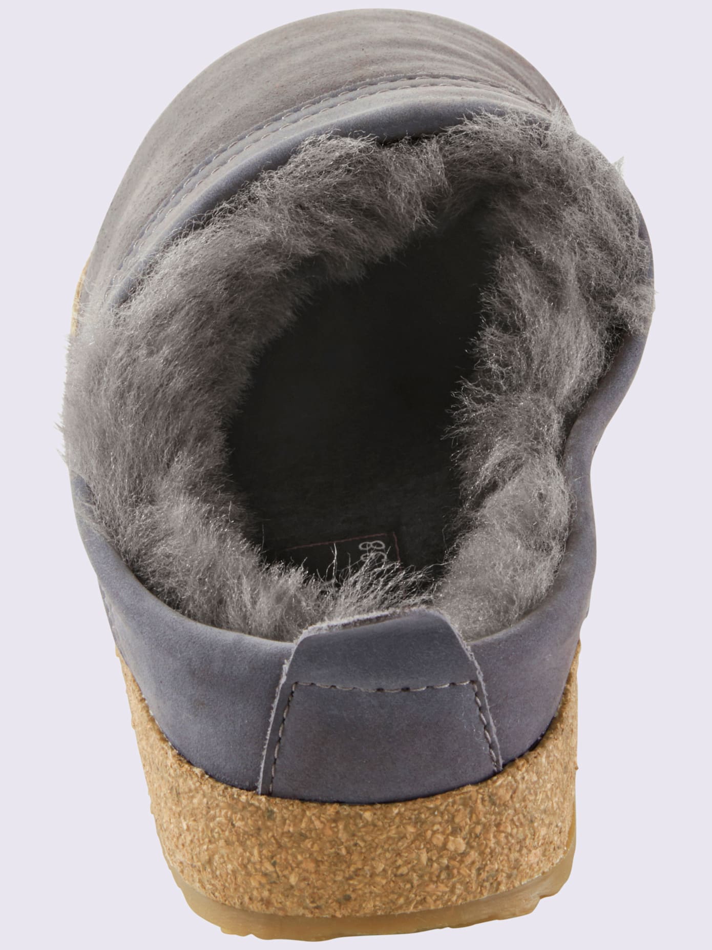 Chaussons cuir d'agneau souple