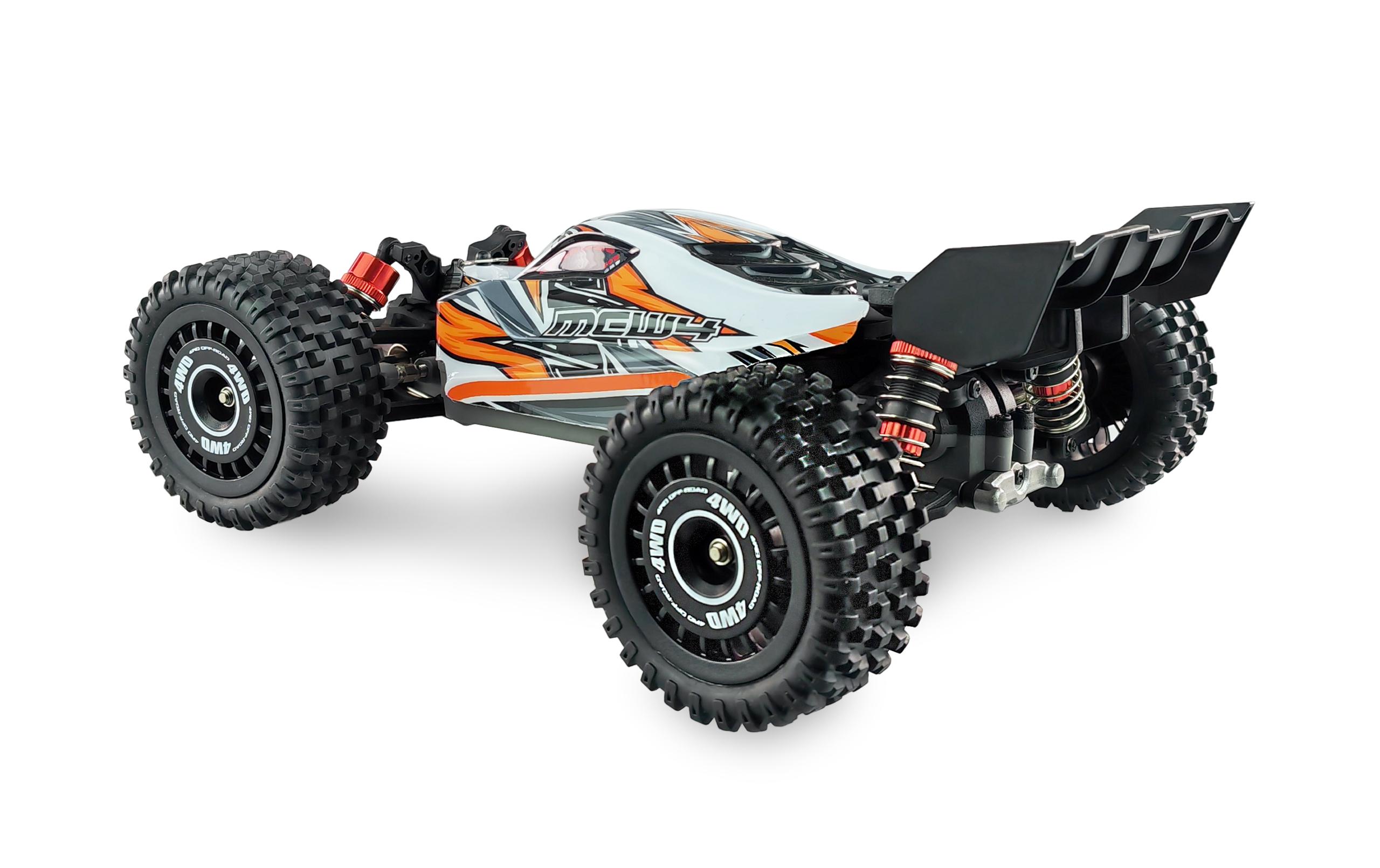 Buggy MEW4 Brushless 4WD RTR, 1:16<br>Off-Road Modell mit solidem Antriebsstrang aus Metall