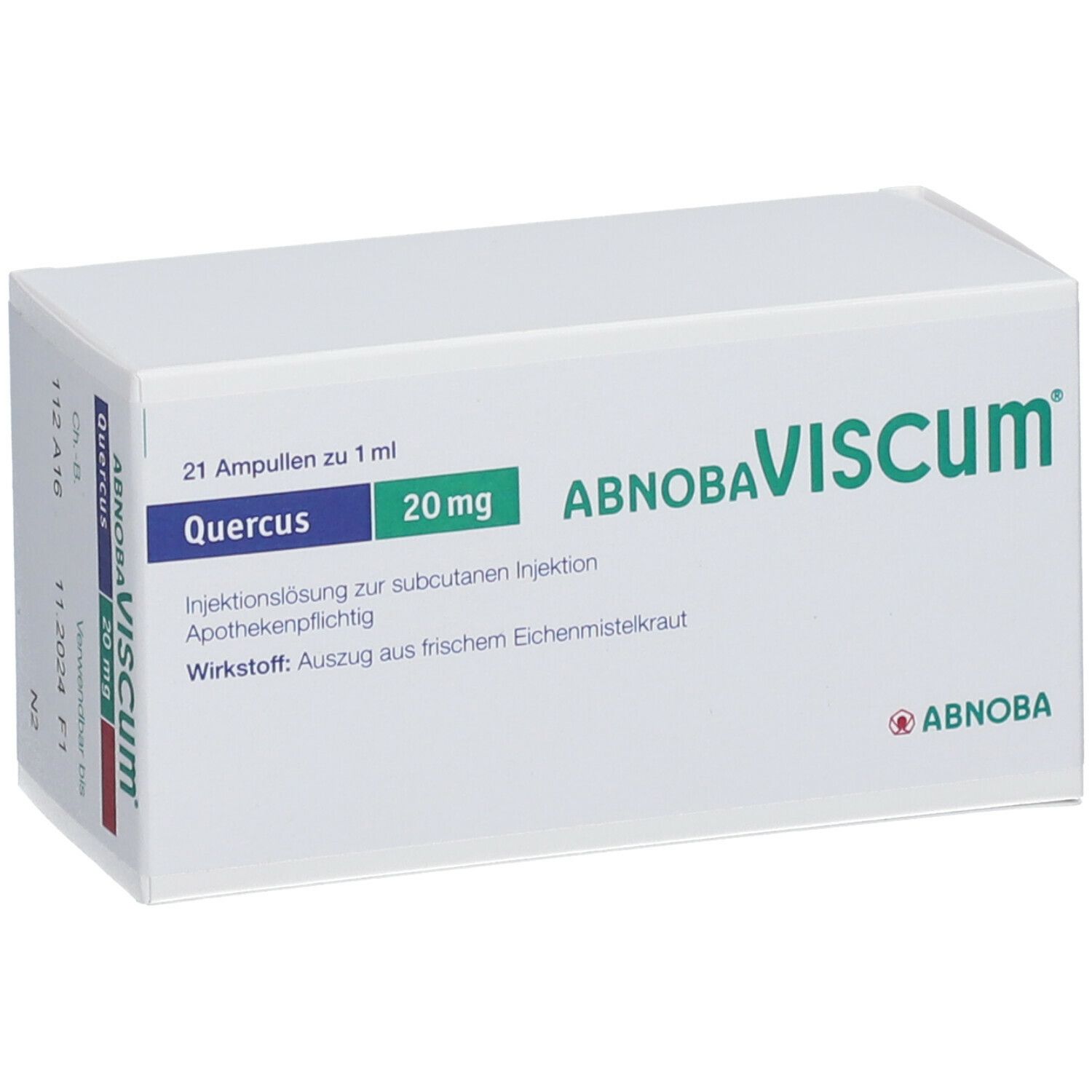 abnobaVISCUM® Quercus 20 mg Ampullen