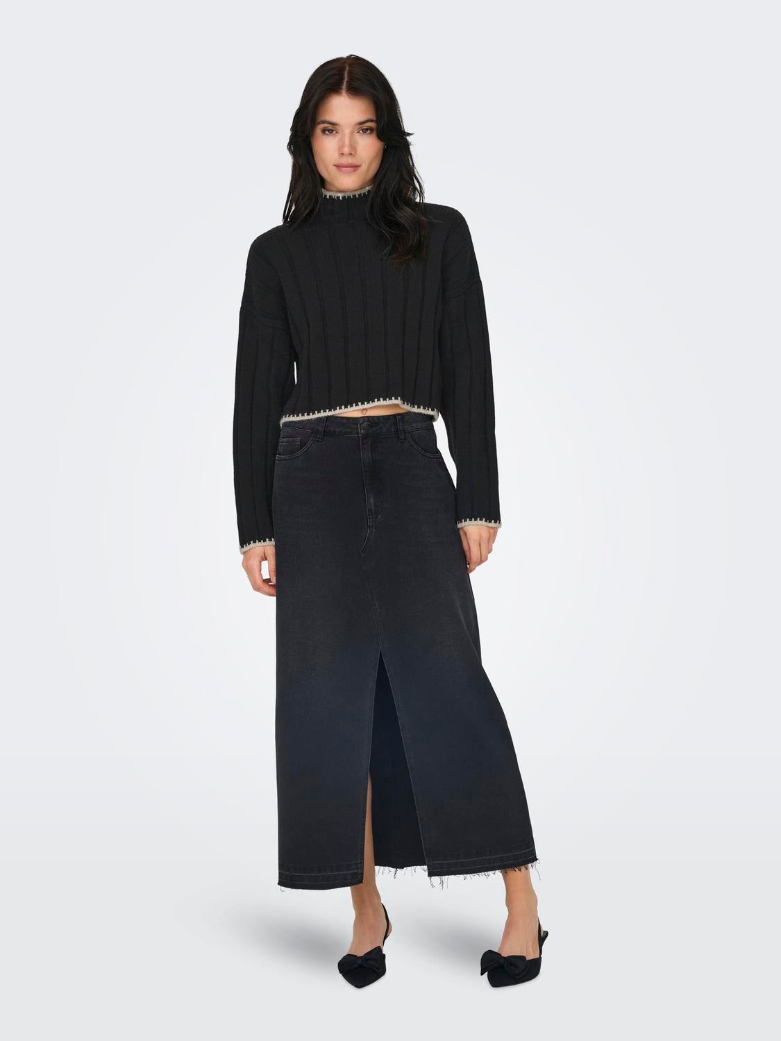 ONLCHICK Strickpullover Black