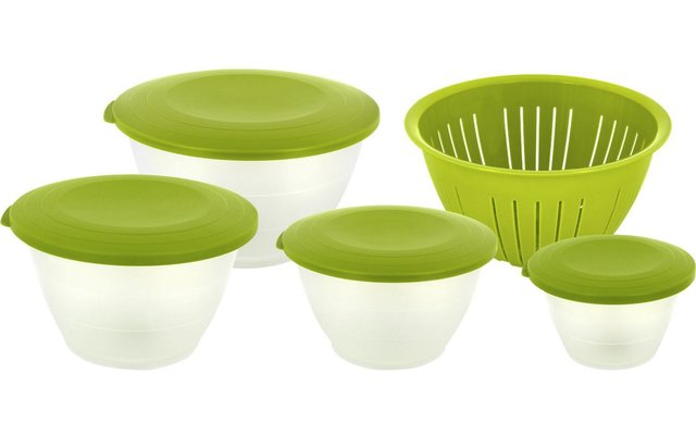 Westmark Schüssel Set Olympia 9 teilig grün