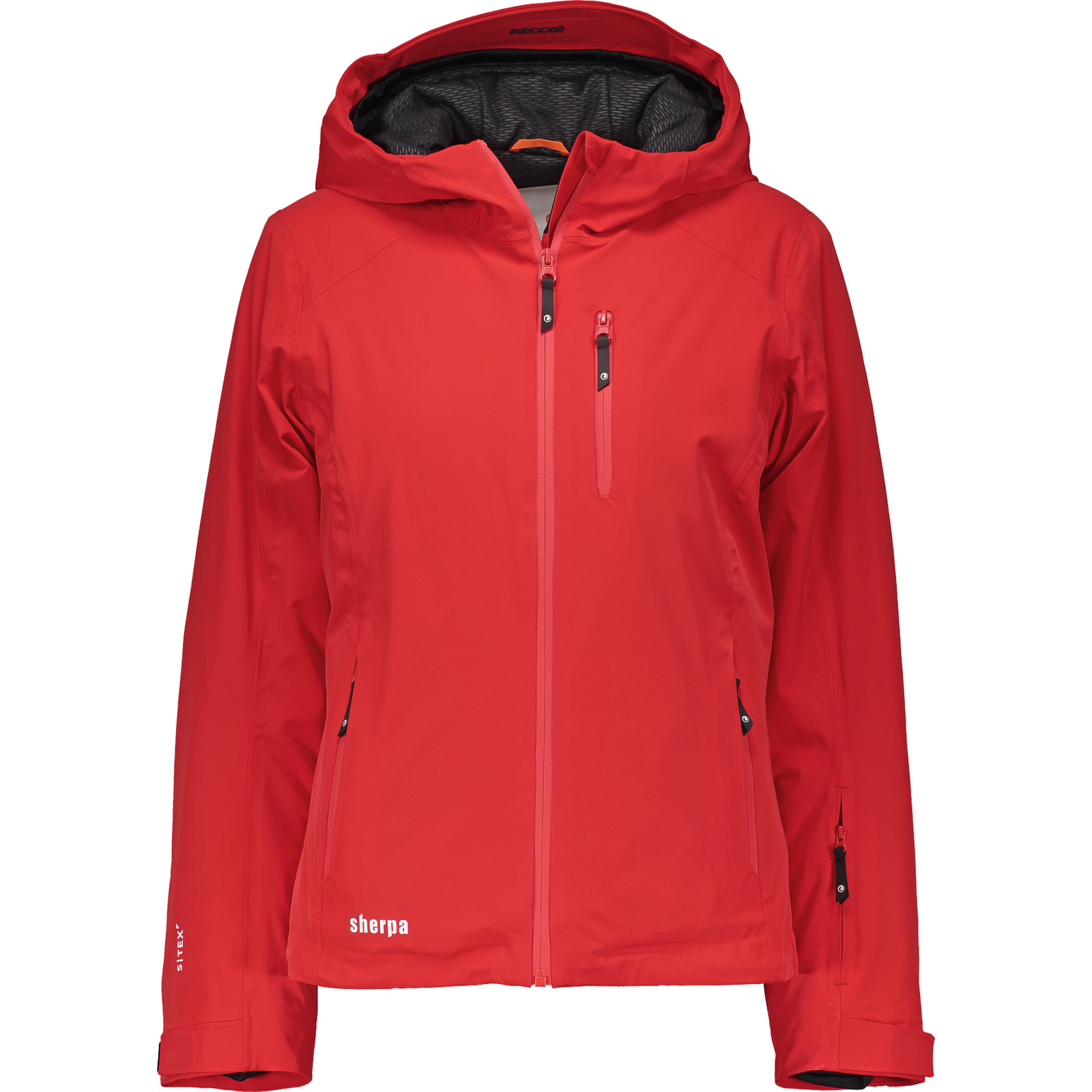 Sherpa Damen-Skijacke Godawari XL, rot