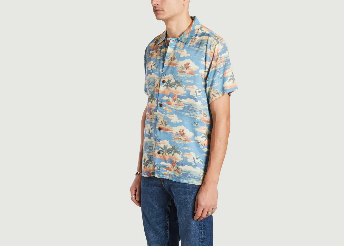 Chemise Arvid Hawaii Nudie Jeans