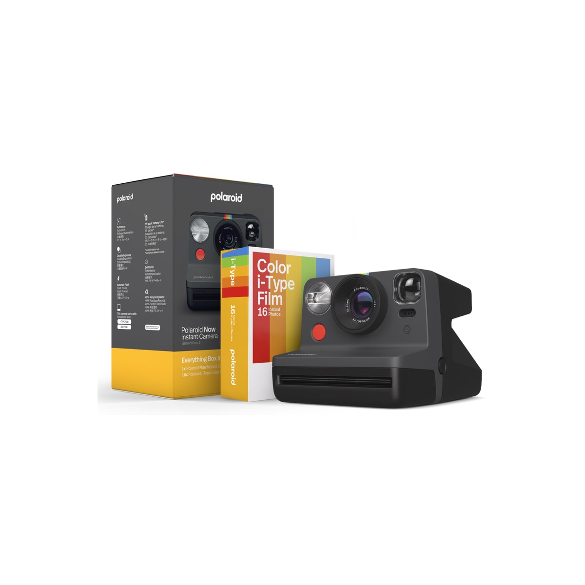 Polaroid Now Gen 2 E-box Black