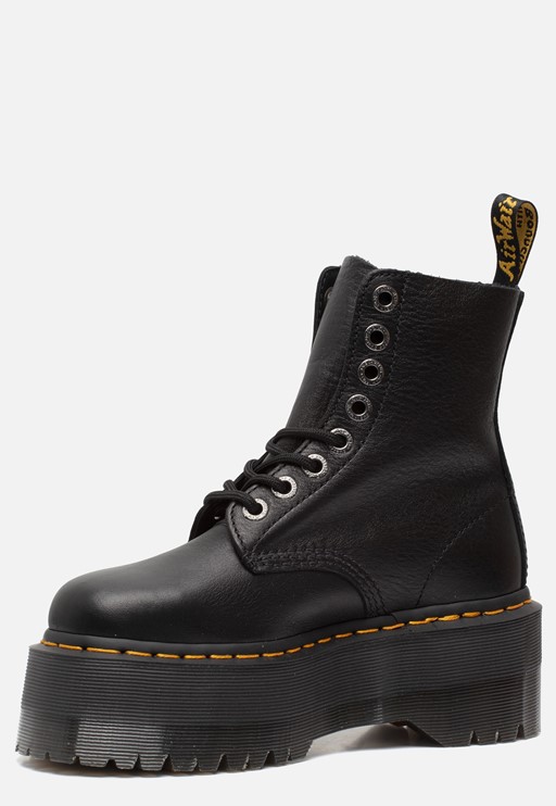 Dr. Martens Quad Retro Max veterboots zwart Leer
