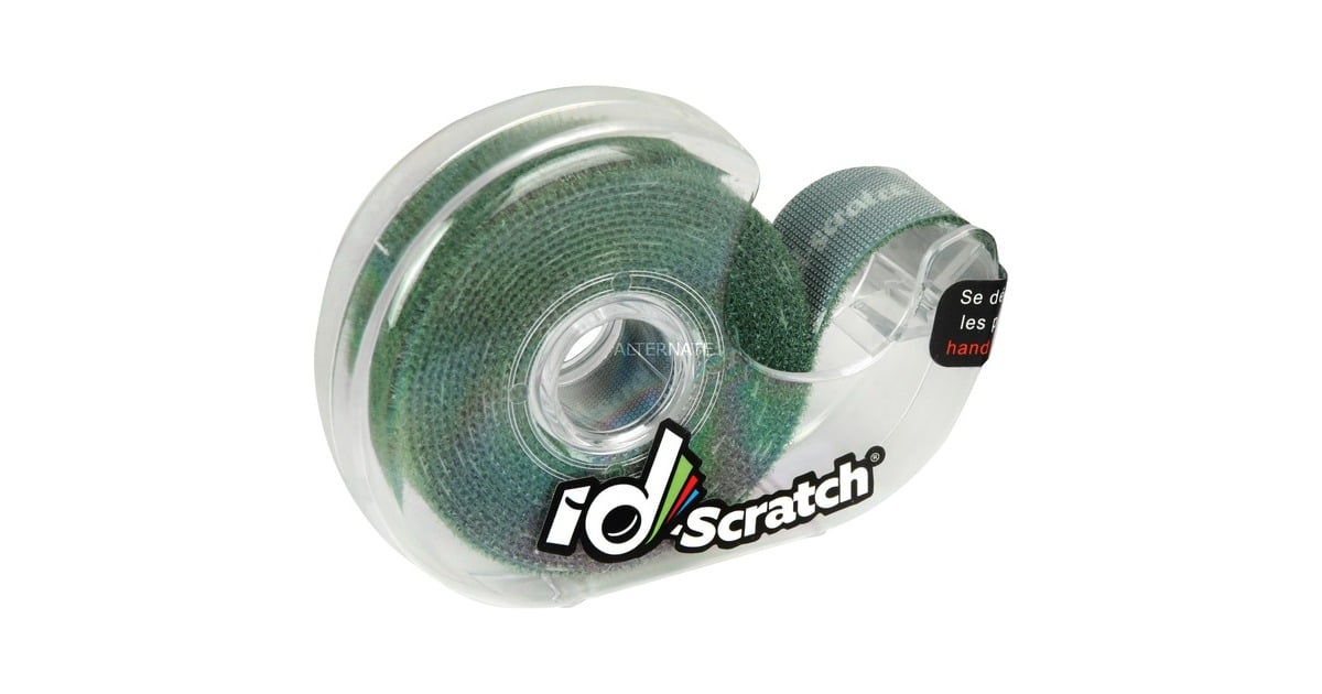 PatchseeID-Scratch Pre-Cut, 2 Meter kabelbinder  (Donkergroen)