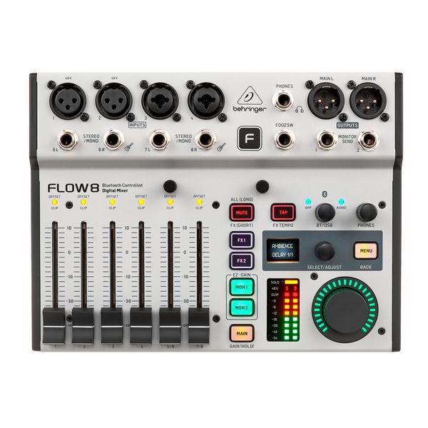 Behringer Flow 8 Case Bundle