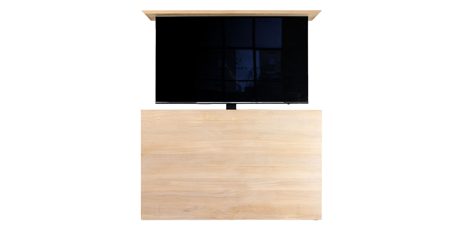 TV lift meubel Oak Box 43 inch licht